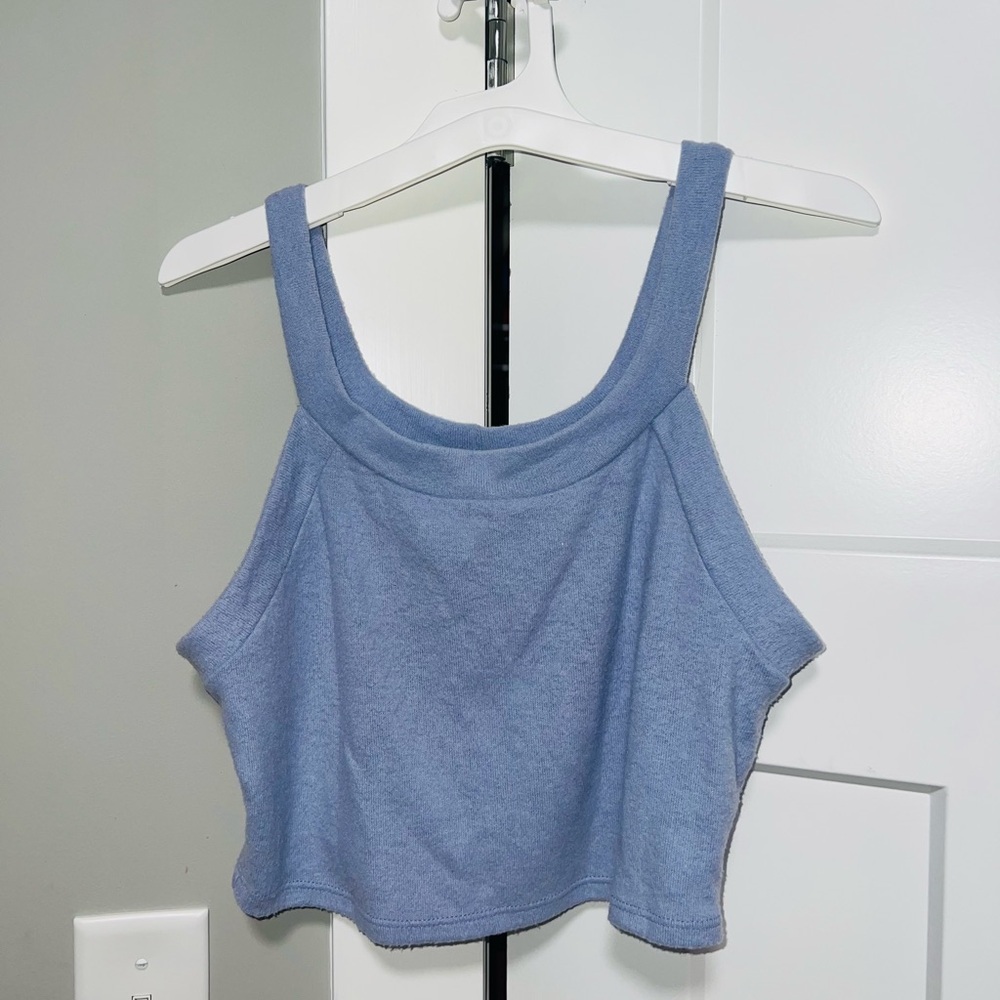 Elegant Lavender Crop Top